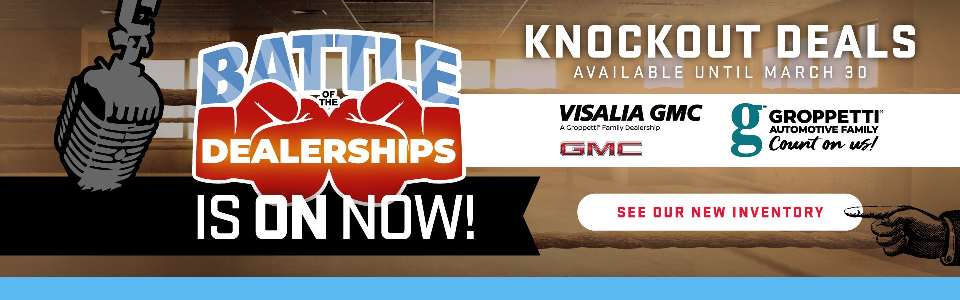 Battle of the Dealerships is ON NOW! Only at Visalia GMC!
